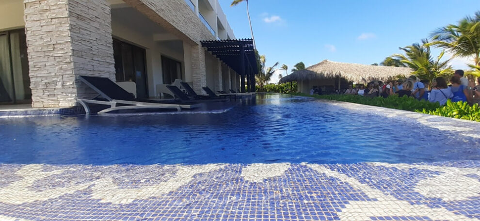 Pool in der Unterkunft