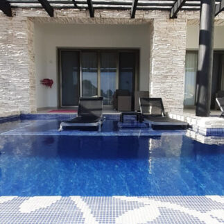 Pool in der Unterkunft