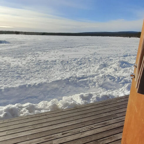 Ausblick von der Unterkunft